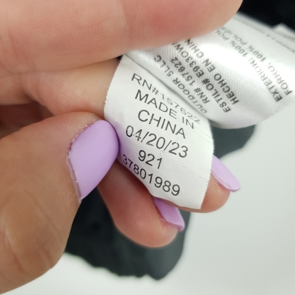 Eddie Bauer Big Kids Large 14/16 Red Grey Windbreaker Jacket Hooded Lightweight - Picture 11 of 11